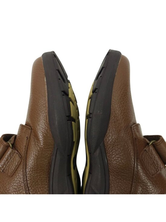 Dr Comfort William Diabetic Shoes Mens 10 W Chestnut Brown Slip On Strap Loafer main image 8